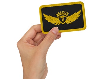 Search and Rescue (SAR) Emblem Embroidered patches