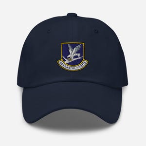 Defensor Fortis Security Forces Emblem | Defender Shield | Tactical Eagle Emblem Embroidered Dad hat