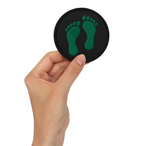 Air Force Pararescue (PJ) Green Feet Embroidered patches