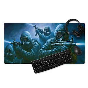 SAS Silent Entry Gaming Mouse Pad – British Elite Emblem, Veteran Gift