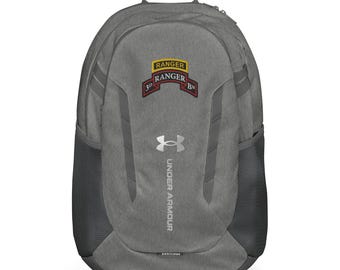 3rd Ranger Battalion Scroll & RANGER Tab Emblem – Ranger Tribute Design Embroidered Under Armour® Backpack