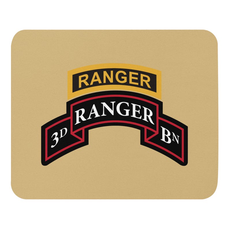 3rd Ranger Battalion Scroll & RANGER Tab Emblem – Ranger Tribute Design ...