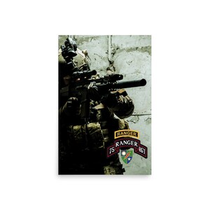 Army RANGER Poster