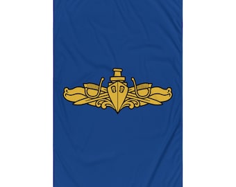 Insignia de oficial de guerra de superficie / Escudo de espada y escudo de oficial naval / Bandera de homenaje a la guerra marítima