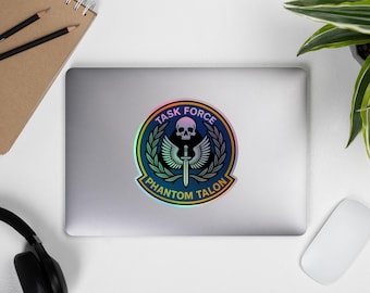 Task Force Phantom Talon Emblem Holographic stickers