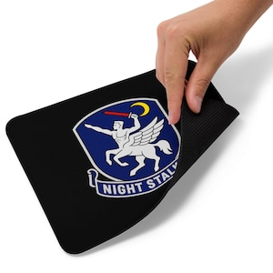 160th Special Operations Aviation Regiment (SOAR) Night Stalkers Emblem Mouse Pad