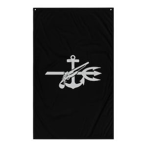 Navy Special Warfare Operator Rating Insignia Flag