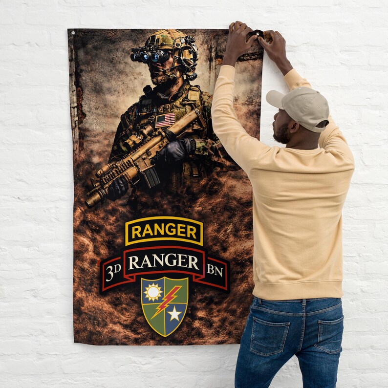 3rd Battalion 75th Ranger Regiment Poster | Elite U.S. Army Ranger Wall ...