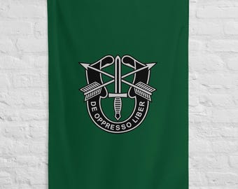 U.S. Army Special Forces Crest – De Oppresso Liber Green Beret