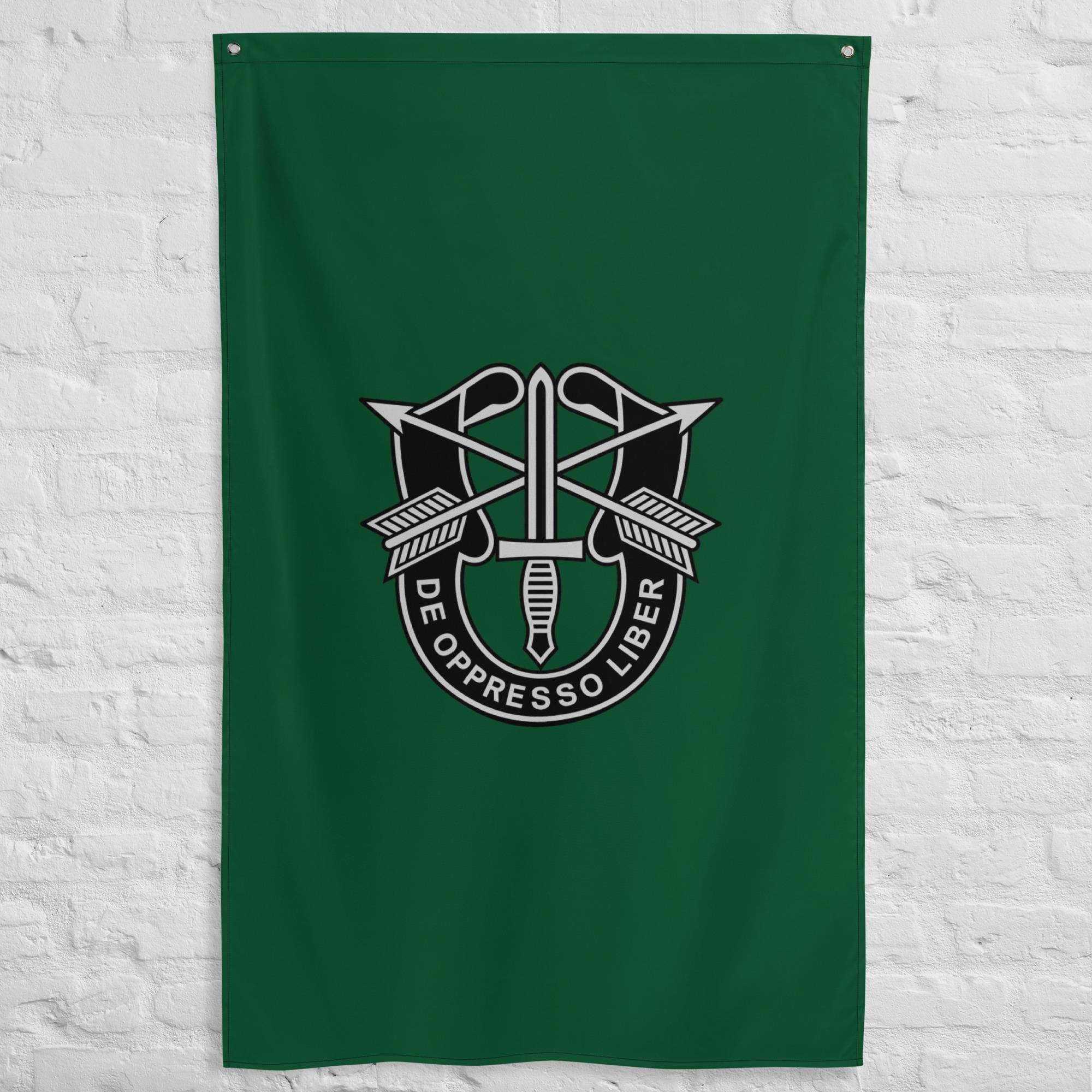 U.S. Army Special Forces Crest – De Oppresso Liber Green Beret