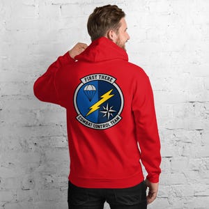 Combat Control Team First There Emblem Unisex Hoodie