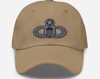 USAF Air Traffic Controller Master Badge Embroidered Dad hat