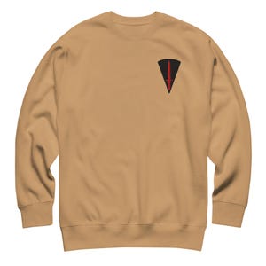British All Arms Commando Course (AACC) Commando Dagger Badge Embroidered Unisex Premium Sweatshirt