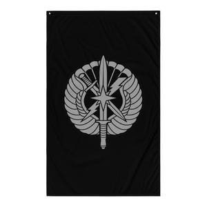 Special Operations Tactical Air Control Party Emblem | SOF TACP Winged and Dagger Badge Flag