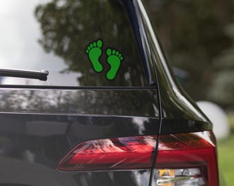USAF Pararescue Green Feet Emblem – PJ Symbol | Military Special Warfare Graphic | Air Force Rescue Bubble-free stickers