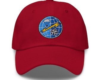 USAF Combat Control Team (CCT) Emblem | Air Force Special Warfare | First There Crest Embroidered Dad hat
