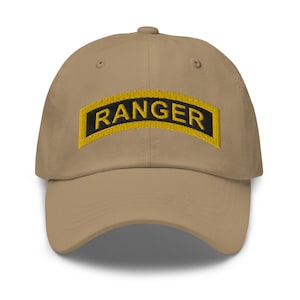 Army RANGER Tab Embroidered Dad hat