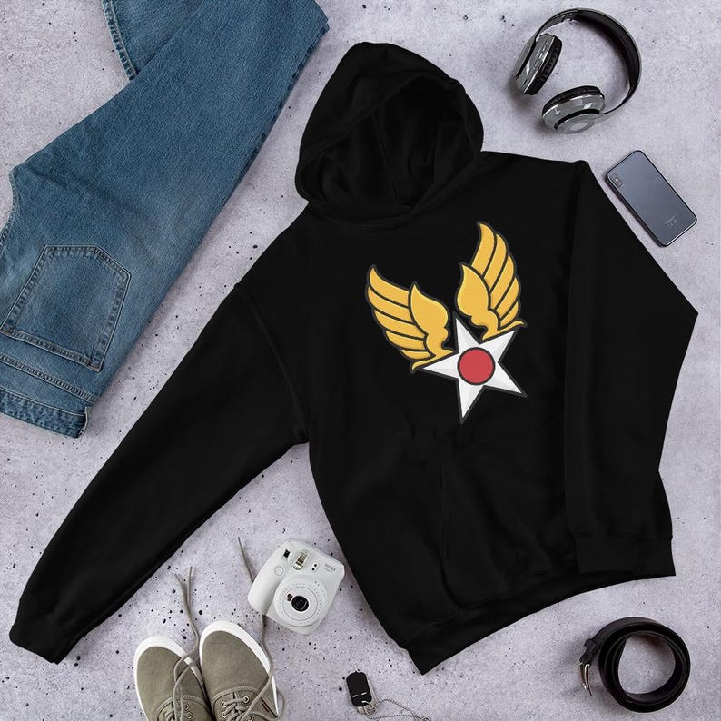 Vintage United States Air Force Emblem Unisex Hoodie