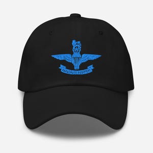 British Parachute Regiment Emblem – UK Airborne Forces Badge – Elite Paratrooper Logo Embroidered Dad hat