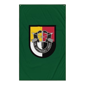 Army 3rd Special Forces Group Flash  Flag