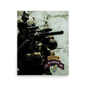 Army RANGER Poster