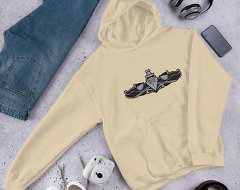 Navy Surface Warfare Spezialist Enlisted Insignia Unisex Hoodie