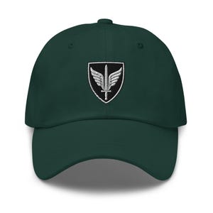 Emblème des opérations spéciales norvégiennes FSK | Insigne du Spesialkommando Forsvarets | Chapeau de papa brodé Elite Commando Badge