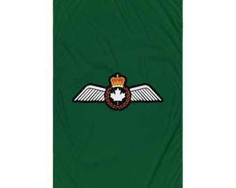 Bandera de las alas de piloto de las Fuerzas Armadas Reales Canadienses