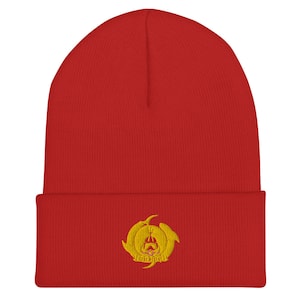 Dive Rescue Team Embroidered Cuffed Beanie