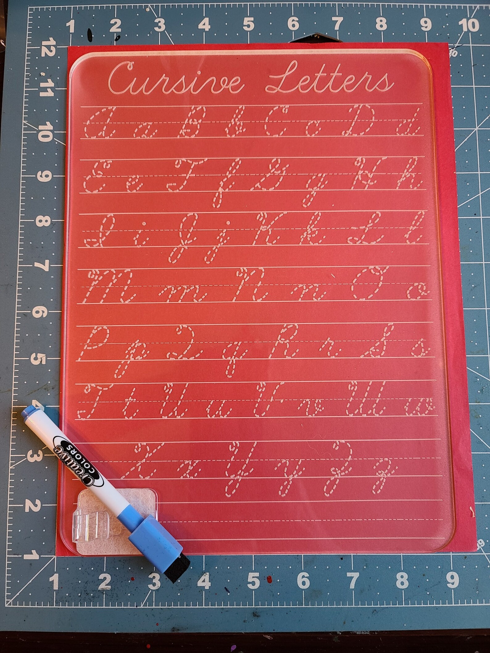 Acrylic Writing Boards Etsy
