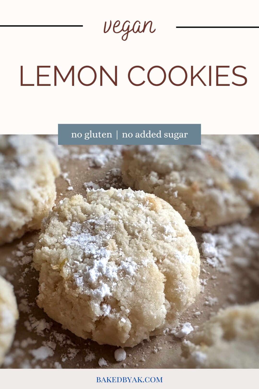 Vegan Gluten Free Sugar Free Lemon Cookies - Etsy