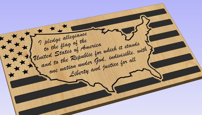 Download Pledge of Allegiance American Flag Tribute Svg-Eps-Dxf-Pdf ...