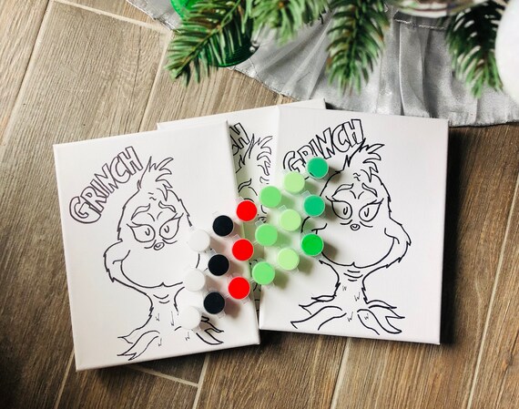 Canvas Painting Kit for Kids 5x7inches arts crafts DIY Christmas Gift | Shopee Philippines
