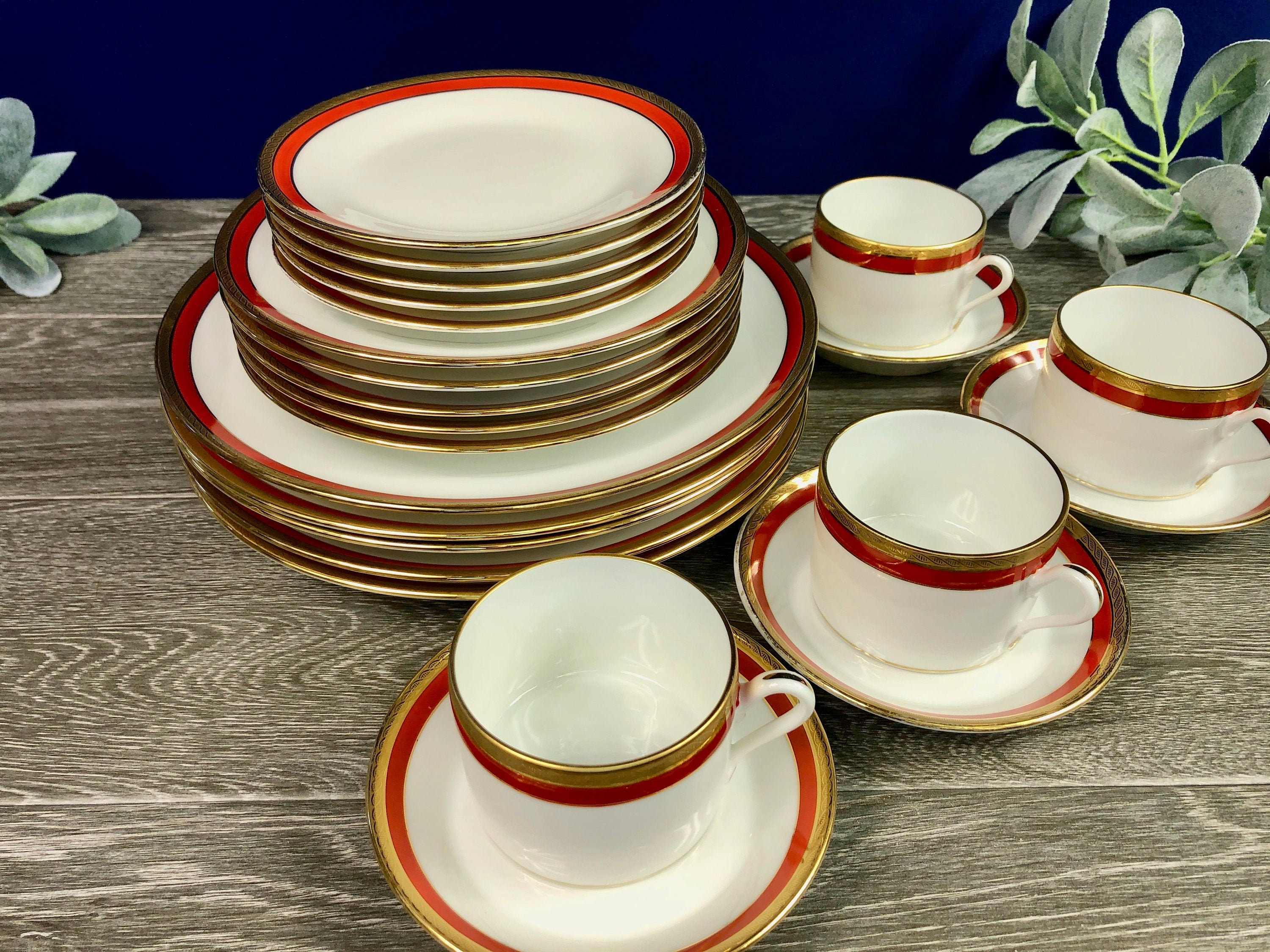 Lot De 9 Coupelles Richard Ginori - Forme Impero, Porcelaine Blanche - Collection Contessa