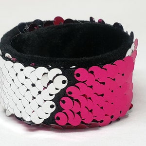 Splendido braccialetto con paillettes - tanti colori!