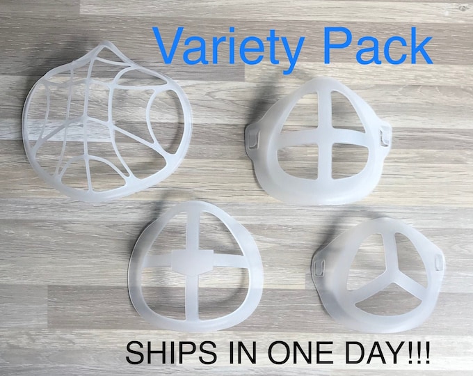 Extra Large 3D Mask Frame Variety Pack Face Bracket With Side