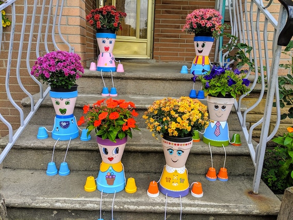 Beautiful plant pots deals