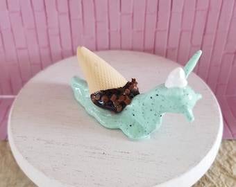 Ice Cream Snail: Mint Chocolate Chip