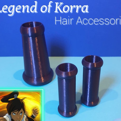 Korra Hair Accessories Legend of Korra Cosplay Etsy