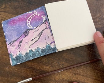 DIY Tumblr Watercolor Notebook/Journal Cover