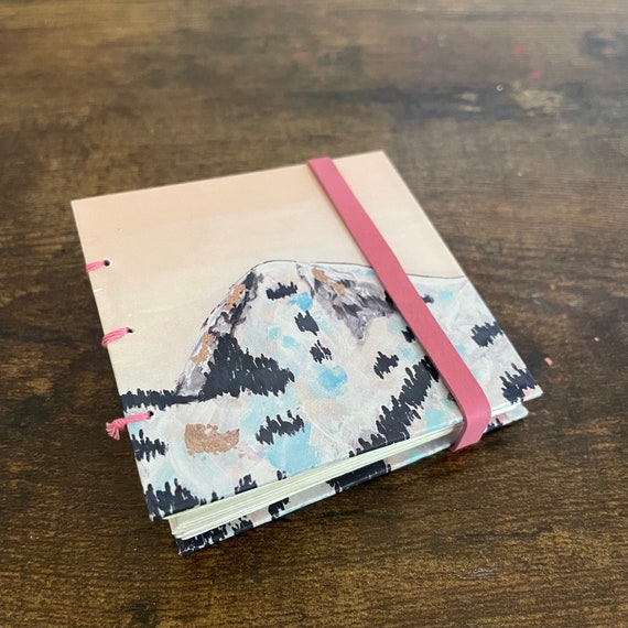 Handmade Pocket Sketchbook Mini Sketchbook for Artists on the Go