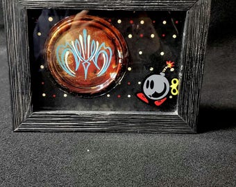 Hand painted Luck decore