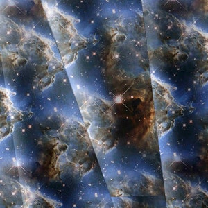 Waterproof Canvas ,Codura Fabric,Water Proof Canvas Fabric, 200g, custom printed , jacket fabric , fabric by yard , Galaxy Sky