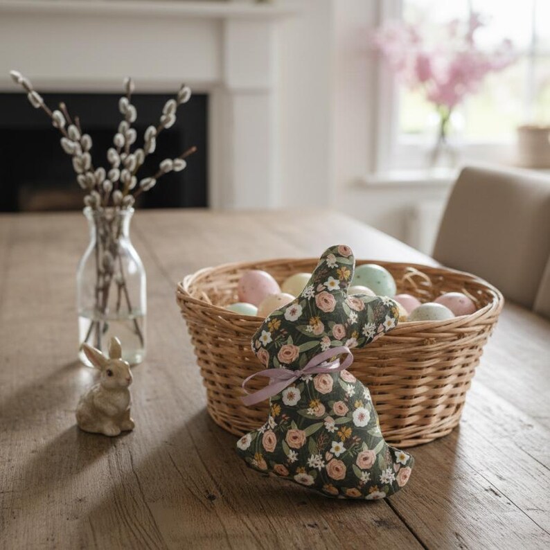 Easter Bunny & Carrot Sewing Pattern – DIY Kids Decoration (PDF Pattern ...