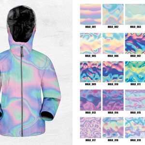 Soft shell , raincoat , softshell ,dog raincoat,  for ,  raincoat,HOLOGRAPHIC EFFECT  , Holo Effect