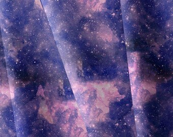 Canvas ,Codura ,Water Proof Canvas , 200g, custom printed ,   ,  by yard , Galaxy Sky