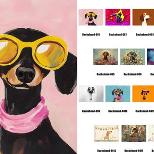 Dachshund DOG Bag Panel, Tote Bag Fabric, canvas tote bag fabric, Waterproof Fabric Panel ,Coupon, Polyester, Bag Self Sewing, CUSHION panel