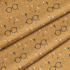 Zaubererstoff, Harry Potter, Bettwäsche, , individuell bedruckt, Meterware, Baumwollstoff, Nähen, Nähen, DIY
