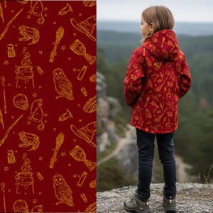 Wizard  raincoat , softshell ,dog raincoat,  for ,  raincoat,Wizard World  ,  , Waterproof Fabric,  Outdoor, Patio, Furniture, Bag,