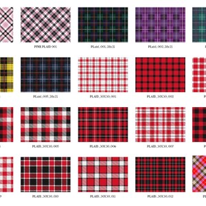 Softshell Fabric | Soft shell | jacket fabric | 300gsm | custom printed | jacket fabric | fabric by yard | Patchwork Tartan Plaid Scottish image 2